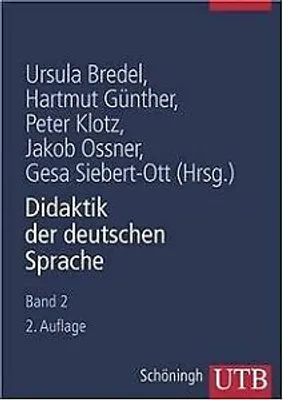 Produktbild von Didaktik der deutschen Sprache 2