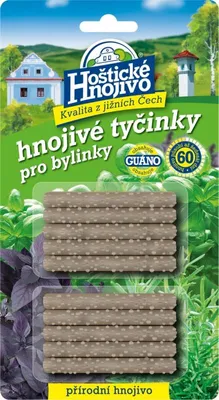Obrázek produktu pro Hnojivo HOŠTICKÉ tyčinkové na bylinky 10ks