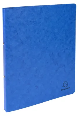 Ringbände A4, 10er-Pack, 2 Ringe Ø 15 mm, Karton, blau