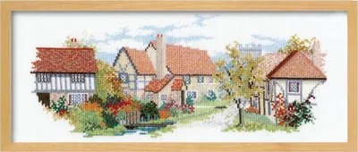 Obrázek produktu pro Výšivky křížkem Olympus "Oktoberweg", 15,5x40cm, počítaný vzor