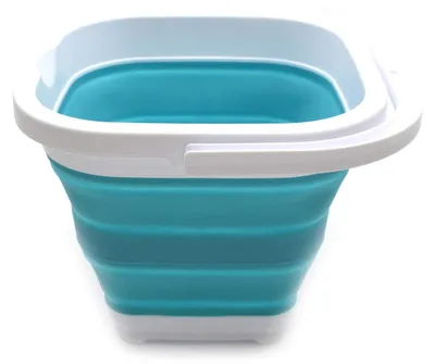 Produktbild von Faltbarer Eimer, 5 Liter, in Hellblau