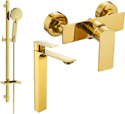 Immagine prodotto di Mexen Alexa DQ40 set doccia, oro - 71214DQ40-50