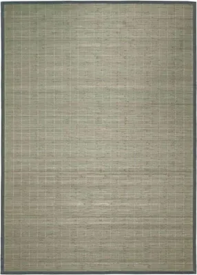 Image de Tapis en bambou gris vert 135x190cm