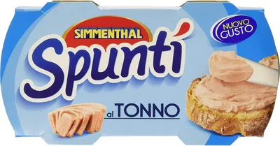 Produktbild von 12x Simmenthal Spuntì al Tonno Thunfisch streichbarer Snack ( 2 x 84g ) 100% italienisch