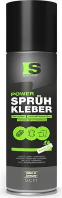 Produktbild von Spraytive 1x 500ml Power Sprühkleber – Starke Haftung für Textilien, Vlies, Schaumstoff, Leder & mehr