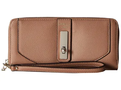 Obrázek produktu pro GUESS Kingsley SLG Large Zip Around hnědá