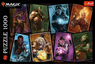 Zdjęcie produktu dla Trefl Magic: The Gathering Puzzle 1000 el., 1000 szt., Gra wideo, 12 lat(a)
