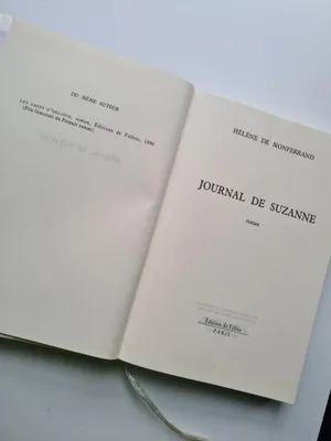 Image de Hélène de Monferrand - Journal de Suzanne