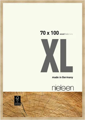 Produktbild von nielsen Holz Bilderrahmen XL, 70x100 cm, Eiche