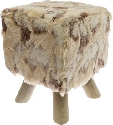 Produktbild von Fellhocker Footstools Natur Hell