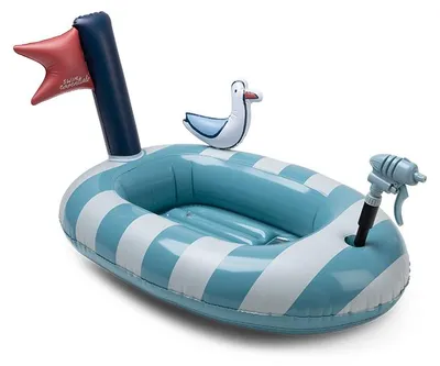 Produktbild von Swim Essentials Schwimmboot – Weiß – Möwe
