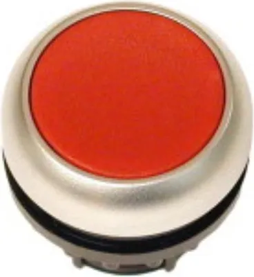 Produktbild von Eaton M22-D-R - Knopf - Chrom - Rot - Kunststoff - IP66 - IP67 - IP69 - 29,7 mm - 29 mm