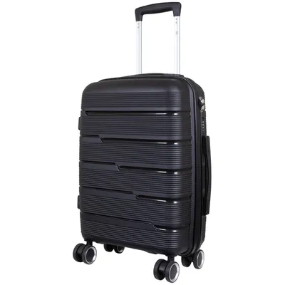 Produktbild von Kleiner Reisekoffer Aruba 41 L Hartschale Trolley Polypropylen schwarz