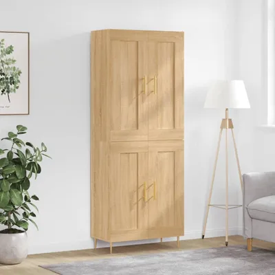 Zdjęcie produktu dla vidaXL Deska wysoka dąb sonoma 69,5x34x180 cm Materiał drewnopochodny