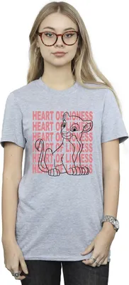Produktbild von Disney - "The Lion King Heart Of A Lioness" T-Shirt für Damen BI29372 (3XL) (Grau)