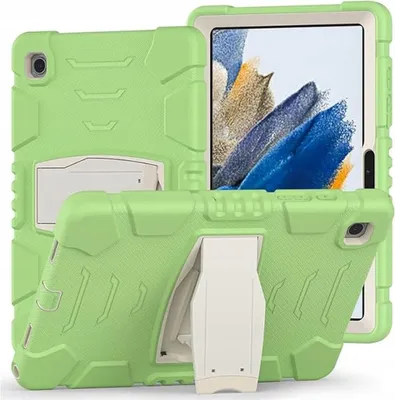 Produktbild von Gehäuse für Samsung Galaxy Tab A8 10.5" Gepanzert mit Ständer Grün