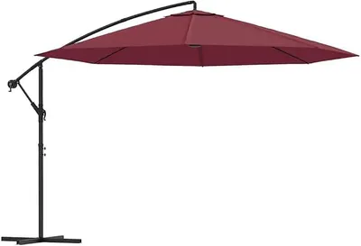 Produktbild von Ampelschirm 3,5 m Grün Polyester