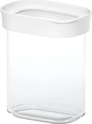 Obrázek produktu pro EMSA 513555, Krabice, Obdélníkový, 0,38 l, Průhledná, Bílá, Styren metyl metakrylát (MS), Termoplastický elastomer (TPE), Čína