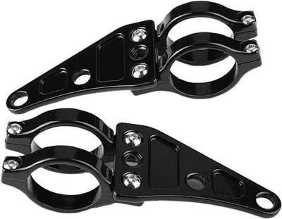 Image de Kit de fixation pour phare de moto (fourche de 38 à 41 mm)
