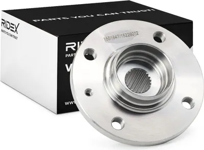 Produktbild von RIDEX 653W0169 Radnabe Vorne für VW up! Schrägheck (121, 122, BL1, BL2) 4-Loch Ø100mm Lochkreis