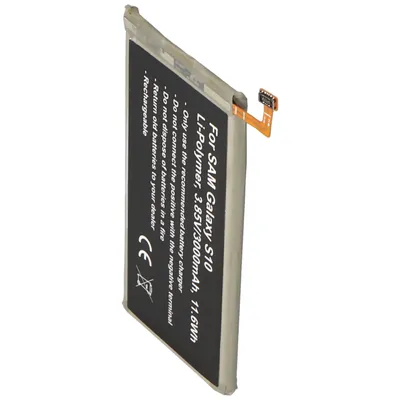 Obrázek produktu pro Baterie vhodná pro Samsung Galaxy S10, Li-Polymer, 3.85V, 3000mAh, 11.6Wh, vestavěná, bez nářadí