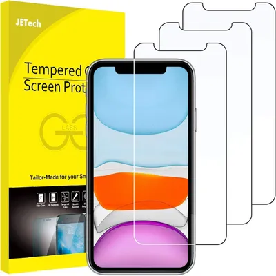 Produktbild von iPhone 11 XR Panzerglas Displayschutzfolie 3 Stück 6,1 Zoll Schutzfolie