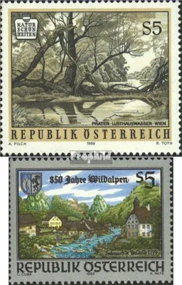 Produktbild von Briefmarken Österreich 1989 Mi 1968,1969 (kompl.Ausg.) gestempelt Sondermarken