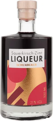 Produktbild von Sauerkirsch-Zimt Likör 0,5 l - Schladerer