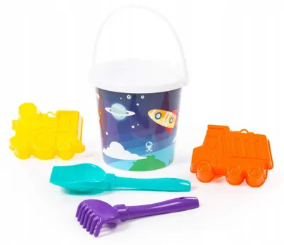 Produktbild von Wader-Polesie Eimer mit Zubehör Sandspielzeug Kinder