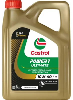 Produktbild von Castrol Power1 Ultimate 4t 10w40 4l Motoröl Golden  Golden One Size