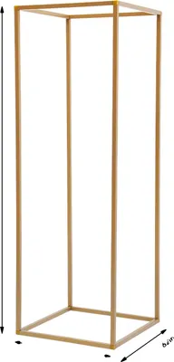 Image de Lot de présentoirs, 10 pièces, décoration élégante pour événements, 80 cm, M