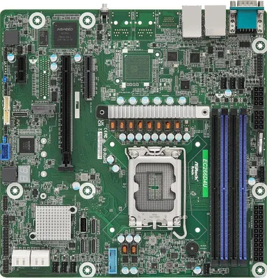 Produktbild von ASRock Mainboard EC266D4U micro-AATX Sockel 1700 DDR5-only Single