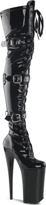 Produktbild von BEYOND-3028 Damen Boots von Pleaser, Schwarz Glanz , EU 36, US 6