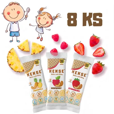 Obrázek produktu pro KEKSE Ovocný mix 8 ks