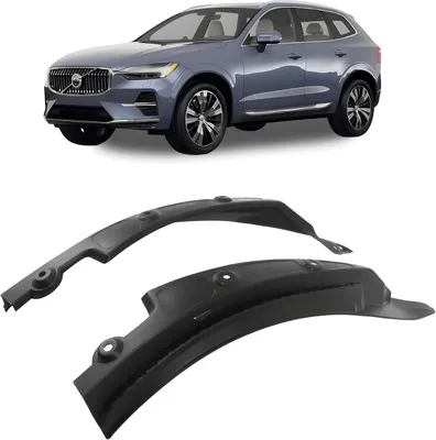 Produktbild von 2er-Set Schmutzfänger-Kit Spritzschutz Schmutzfänger mit Befestigungssatz, passend für Volvo XC60 II 2017+ 32288517