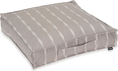 Produktbild von H.O.C.K. Loana Outdoor Matratzenkissen 50x50x10cm col. 97 hellgrau stone grau sunny
