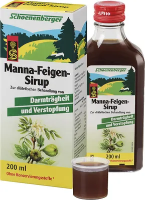 Zdjęcie produktu dla Syrop figowy Schoenenberger Manna 200 ml