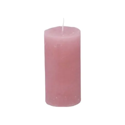 Obrázok produktu pre Sviečka značky Stumpenkerze, priemer 5 cm, výška 10 cm - farba: antikrosa - doba horenia: cca 25 hodín.
