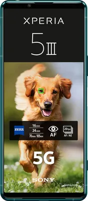 Produktbild von Sony Xperia 5 III grün 128GB 5G + Wifi Smartphone
