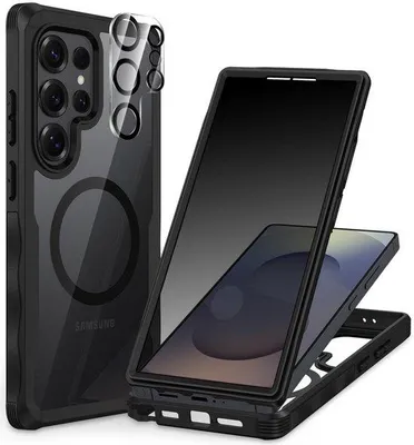 Productafbeelding van Telefoonhoesje voor Samsung Galaxy S25 Ultra - 360 Graden Bescherming