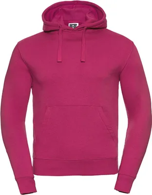 Produktbild von Russell R-265M-0 | Authentic Hooded Sweat Kapuzenpullover - Farbe: Fuchsia - Größe: XS