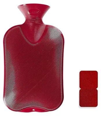 Produktbild von Wärmflasche Doppellamelle 2,0 L, cranberry