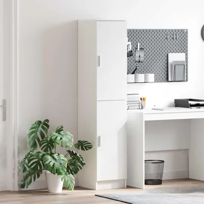 Produktbild von vidaXL Highboard Weiß 35 x 39 x 168 cm