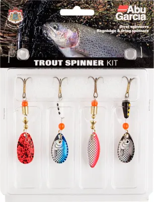 Zdjęcie produktu dla Abu Garcia Trout - zestaw błystek w 4 opakowaniach