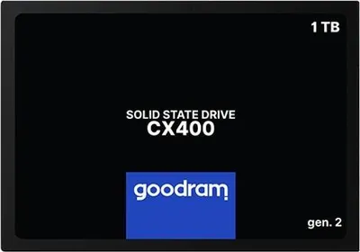 Produktbild von SSD 1TB Goodram CX400 Gen2 2,5 SATA III 550/500MB/s Leistungsstark und schnell