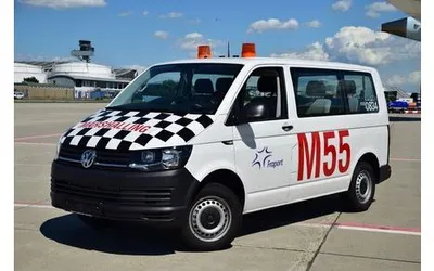 Produktbild von Herpa VW T6 Multivan, Fraport Marshalling 094399