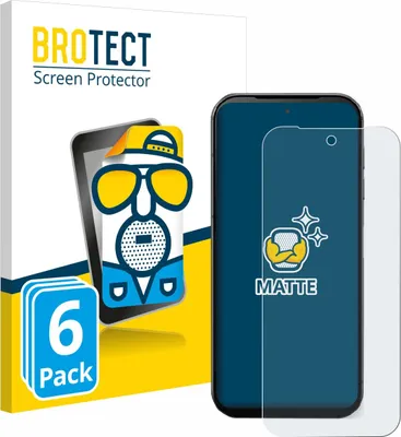 Produktbild von 6x BROTECT Schutzfolie für Fairphone 5 Displayschutz Displayschutzfolie Folie Matt Entspiegelungsfolie