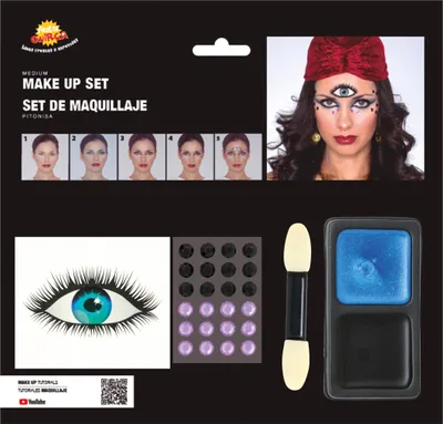 Produktbild von Guirca Wahrsagerin Make-up Set One Size