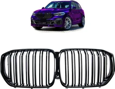 Produktbild von Sport Kühlergrill Schwarz Glanz Doppelsteg Kühlergitter passt passend für BMW X5 G05