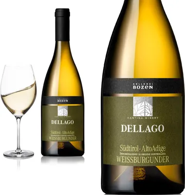 Produktbild von 2023 Dellago Weißburgunder DOC Südtirol von Kellerei Bozen/Gries - Weißwein
